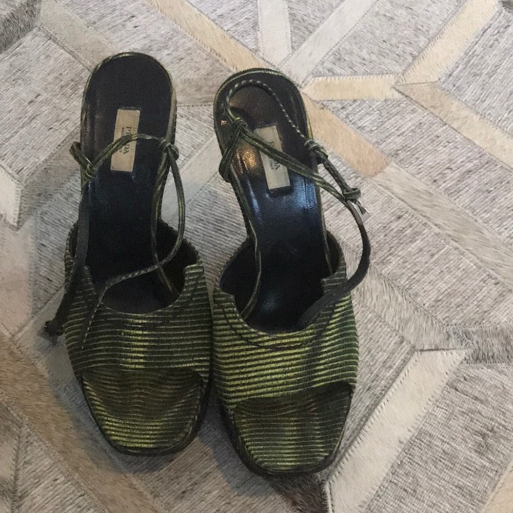 Prada wedges